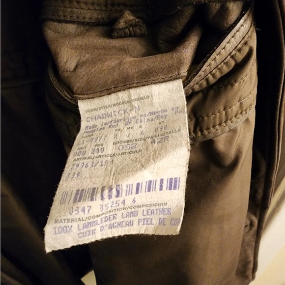 Hugo Boss Nubuk Leather Jacket - Picture 7 of 9